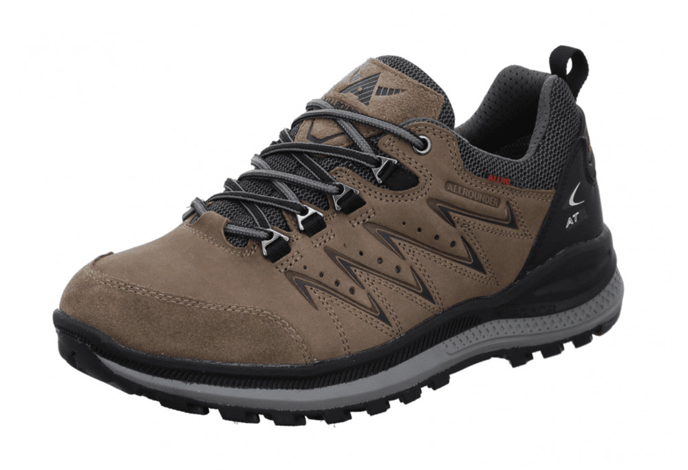 Allrounder Rake Off-Tex Praline Men's Hiking Shoes Suede Nubuck Brown Size 10.5